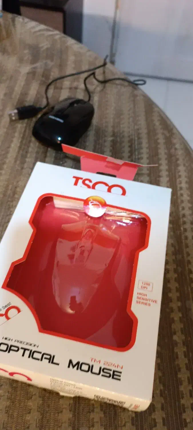 موس سیم دارنونواصلا استفاده نکردم|قطعات و لوازم جانبی رایانه|مشهد, کوثر|دیوار