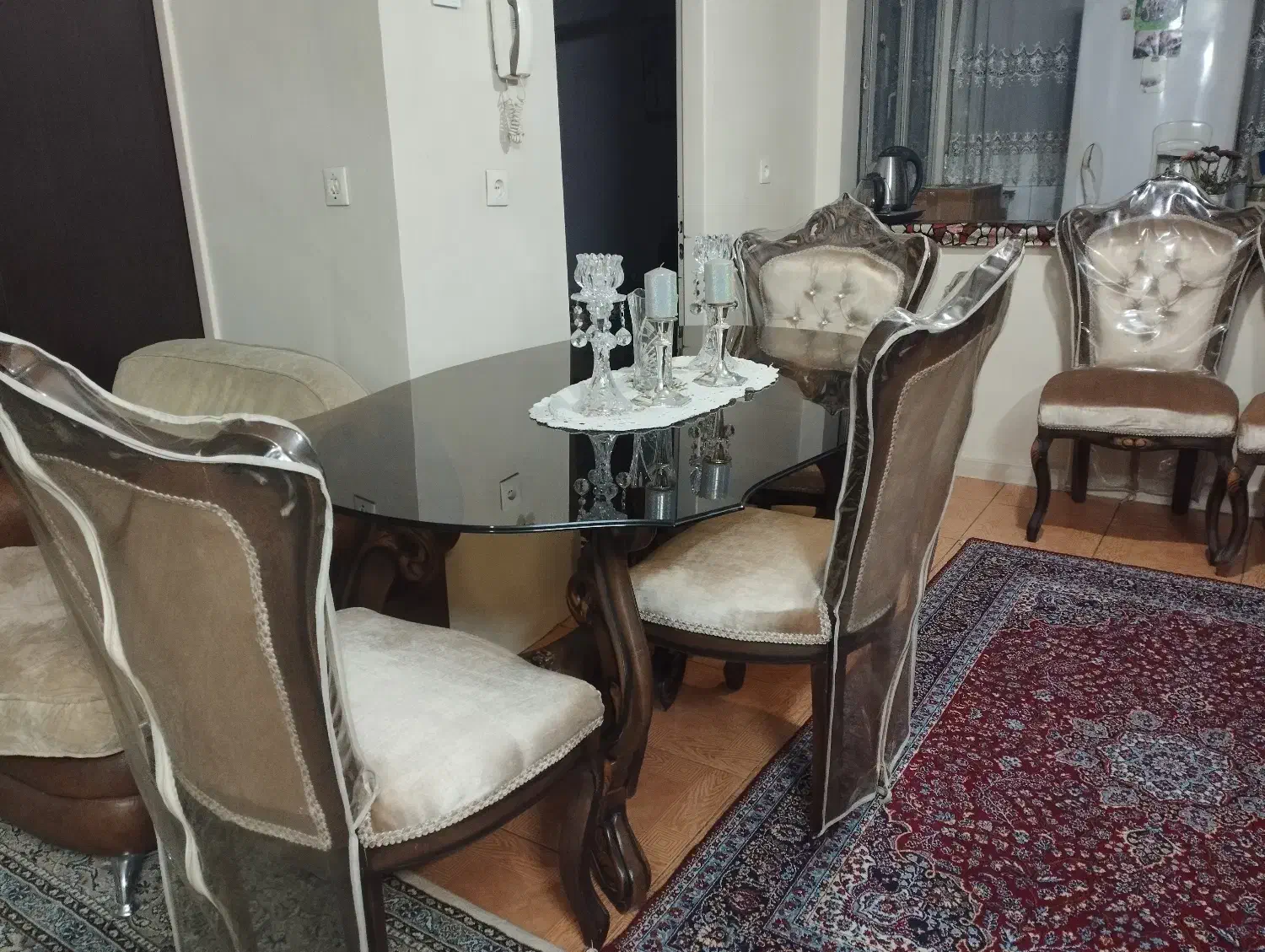 میز نهارخوری شش نفره|میز و صندلی غذاخوری|تهران, جوادیه|دیوار