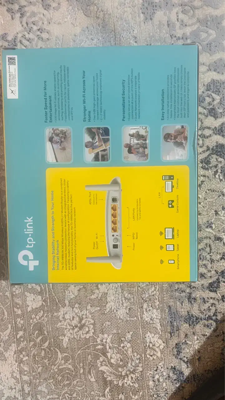 مودم نو Adsl model tp-link|مودم و تجهیزات شبکه|بروجرد, |دیوار