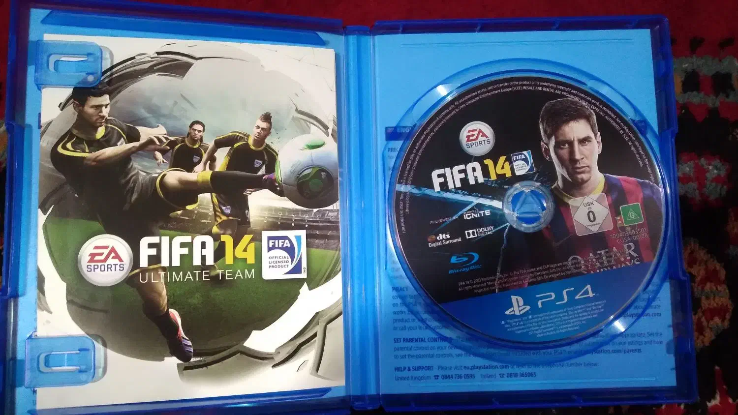 سیدی فیفا 14 ps4|کنسول، بازی ویدئویی و آنلاین|اصفهان, عباسآباد|دیوار