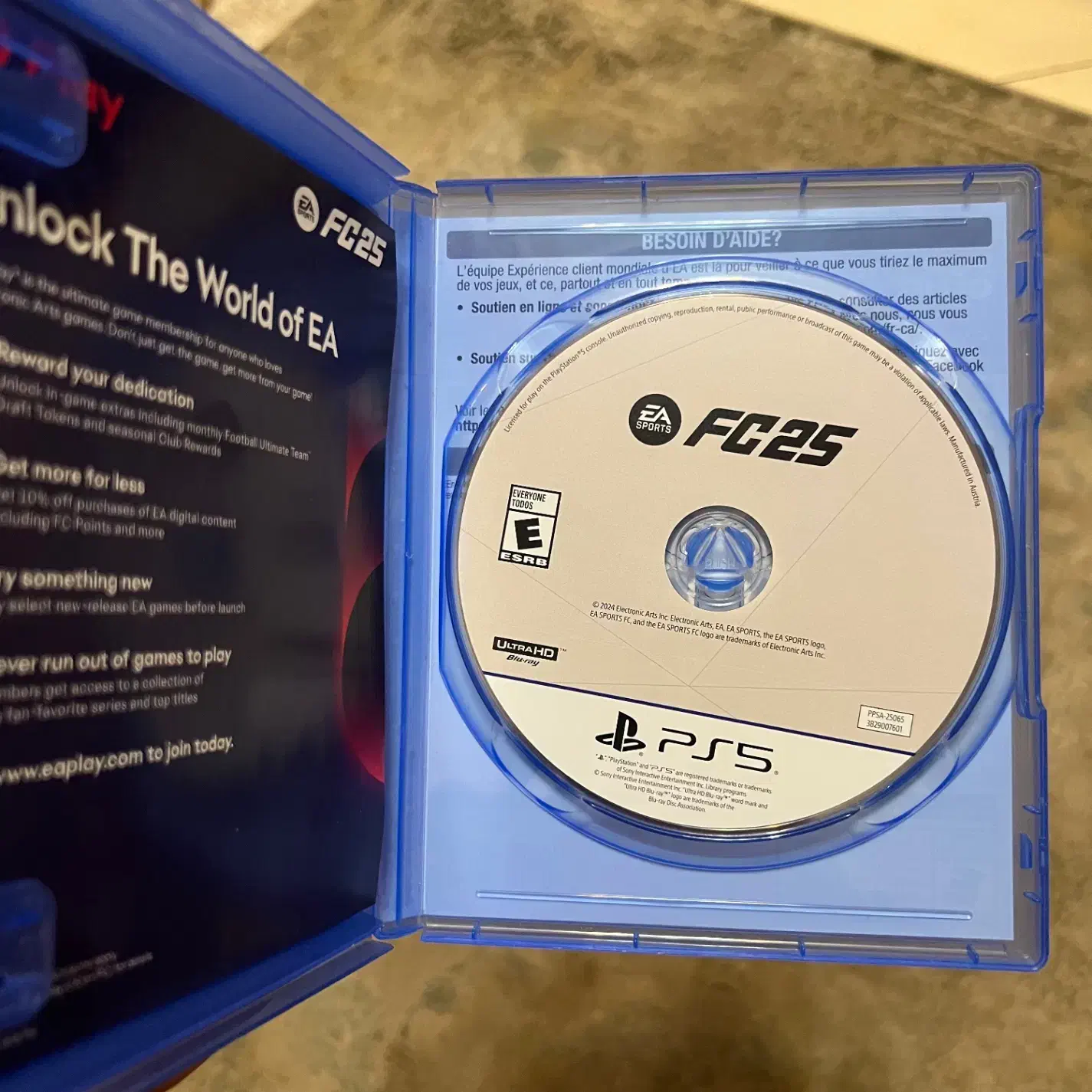دیسک بازی fc25 برای ps5|کنسول، بازی ویدئویی و آنلاین|تهران, پرستار|دیوار