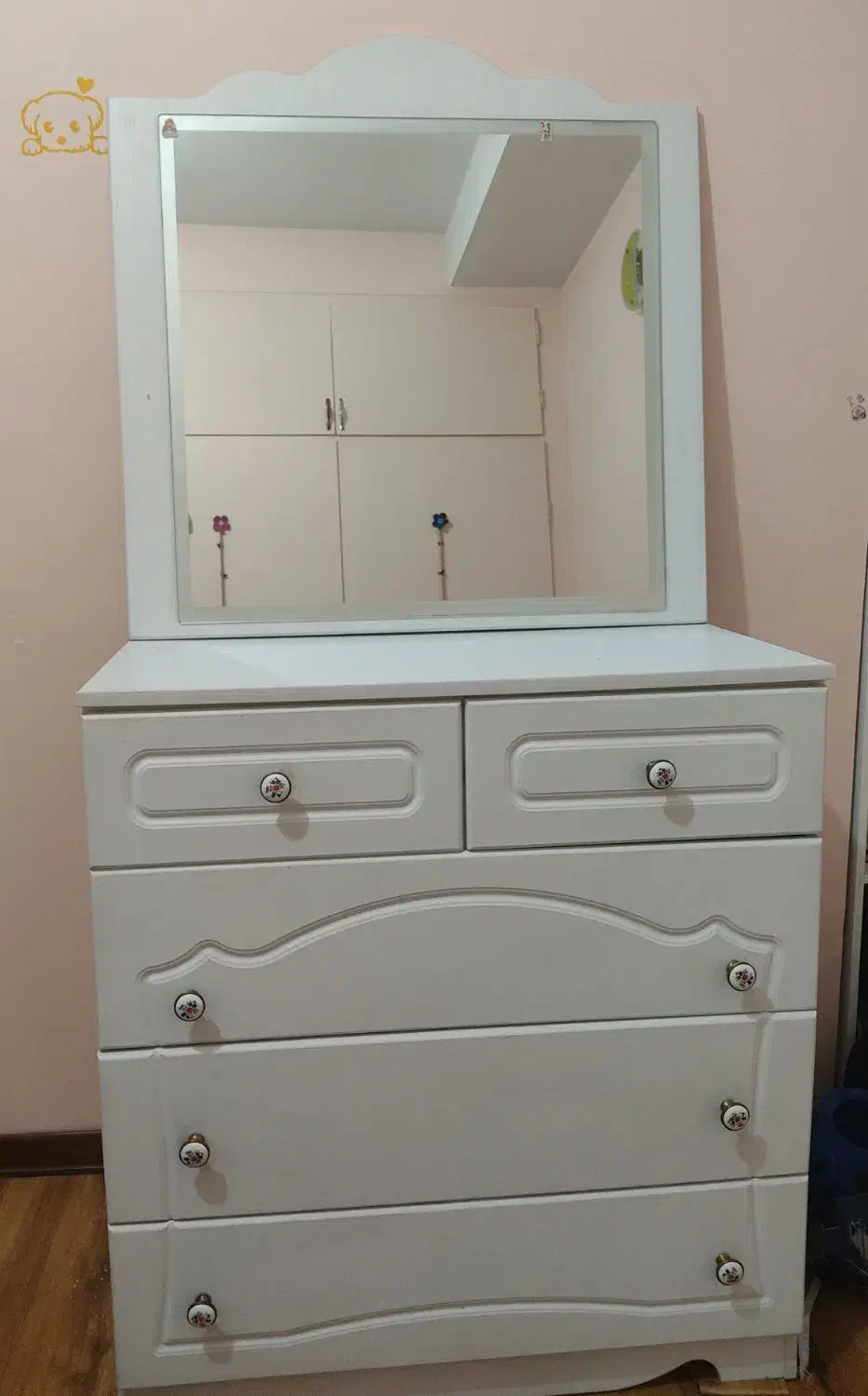 تخت و دراور نوجوان|تخت و سرویس خواب|مشکیندشت, |دیوار