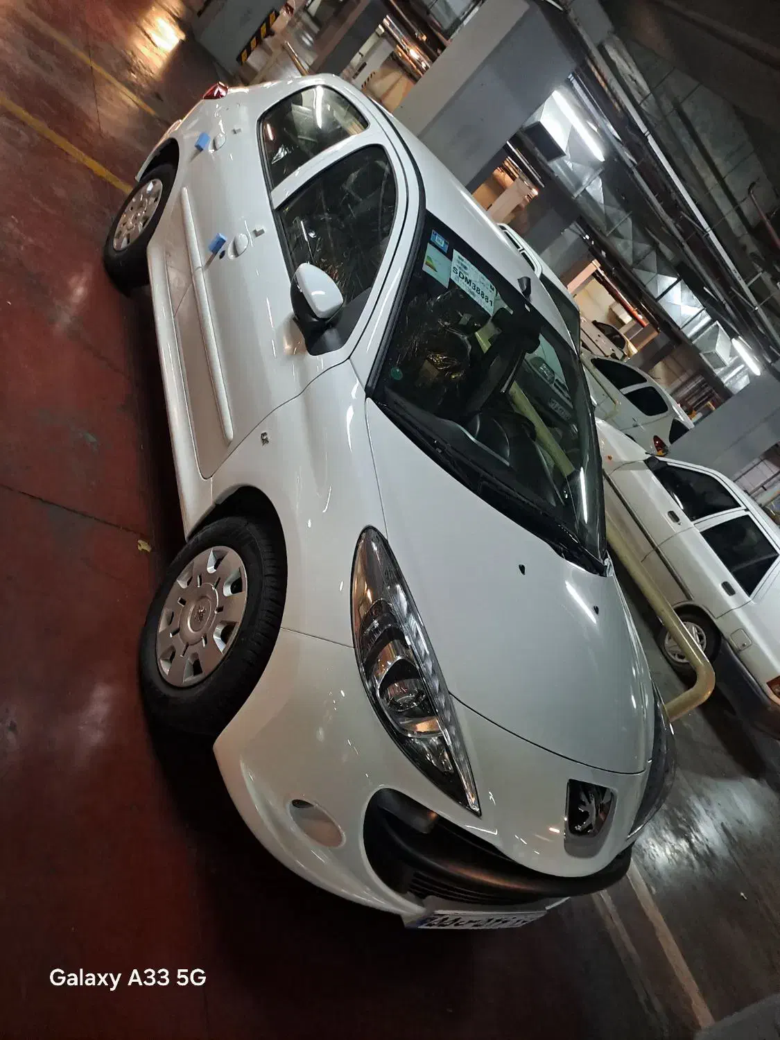 ۲۰۷itu5p دنده ای ارتقایافته سقف فلزرینگ فولادی|خودرو سواری و وانت|قم, قم نو|دیوار