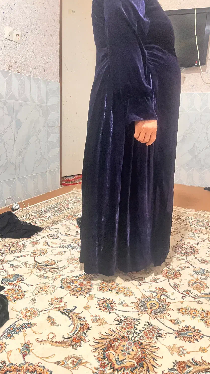 لباس محلی مخمل ابریشم خارجی|لباس|لردگان, |دیوار