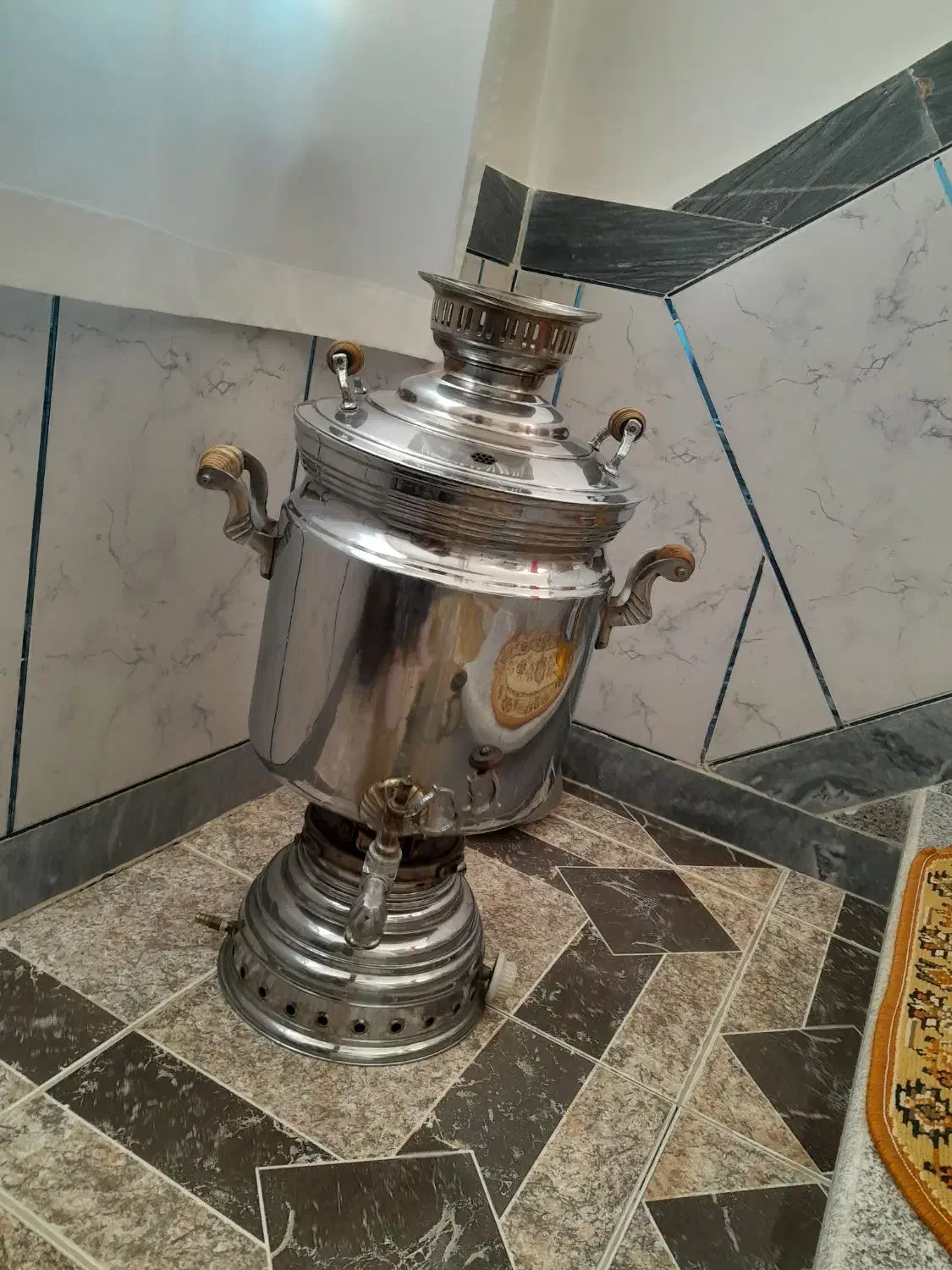 سماور گازی|سماور، چای‌ساز، قهوه‌ساز|سقز, |دیوار