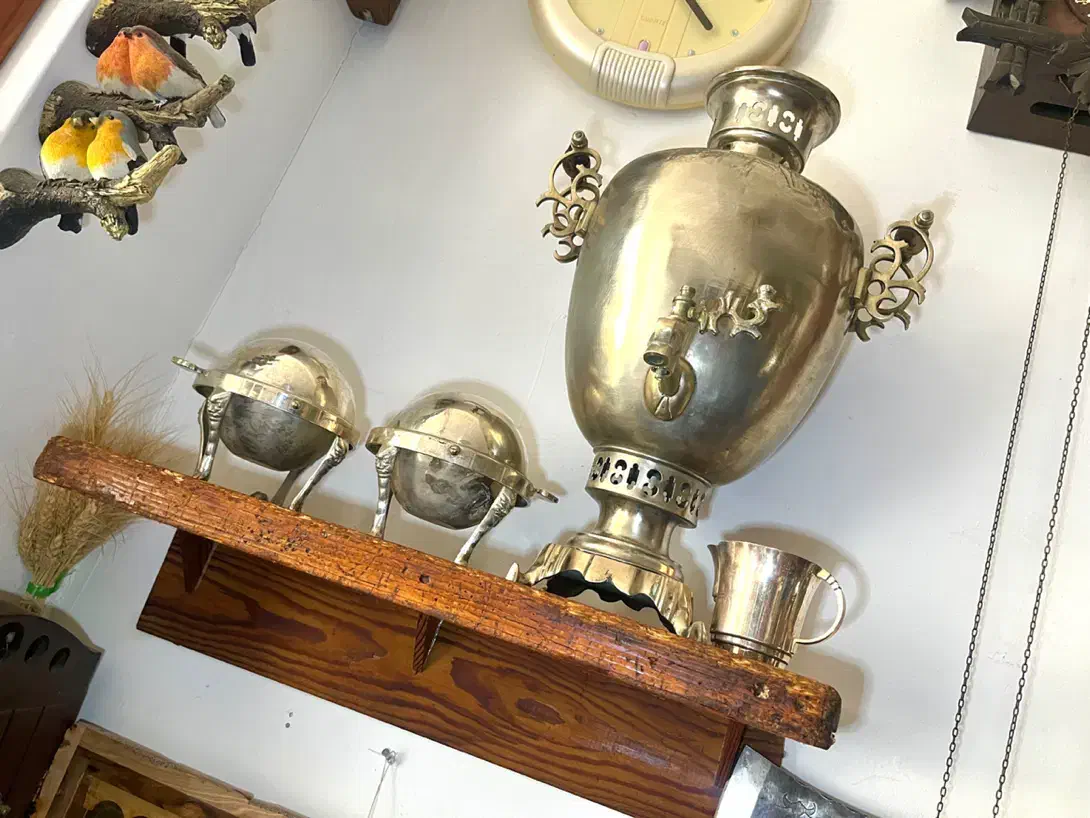 سماور ذغالی ورشو|سماور، چای‌ساز، قهوه‌ساز|سنندج, |دیوار