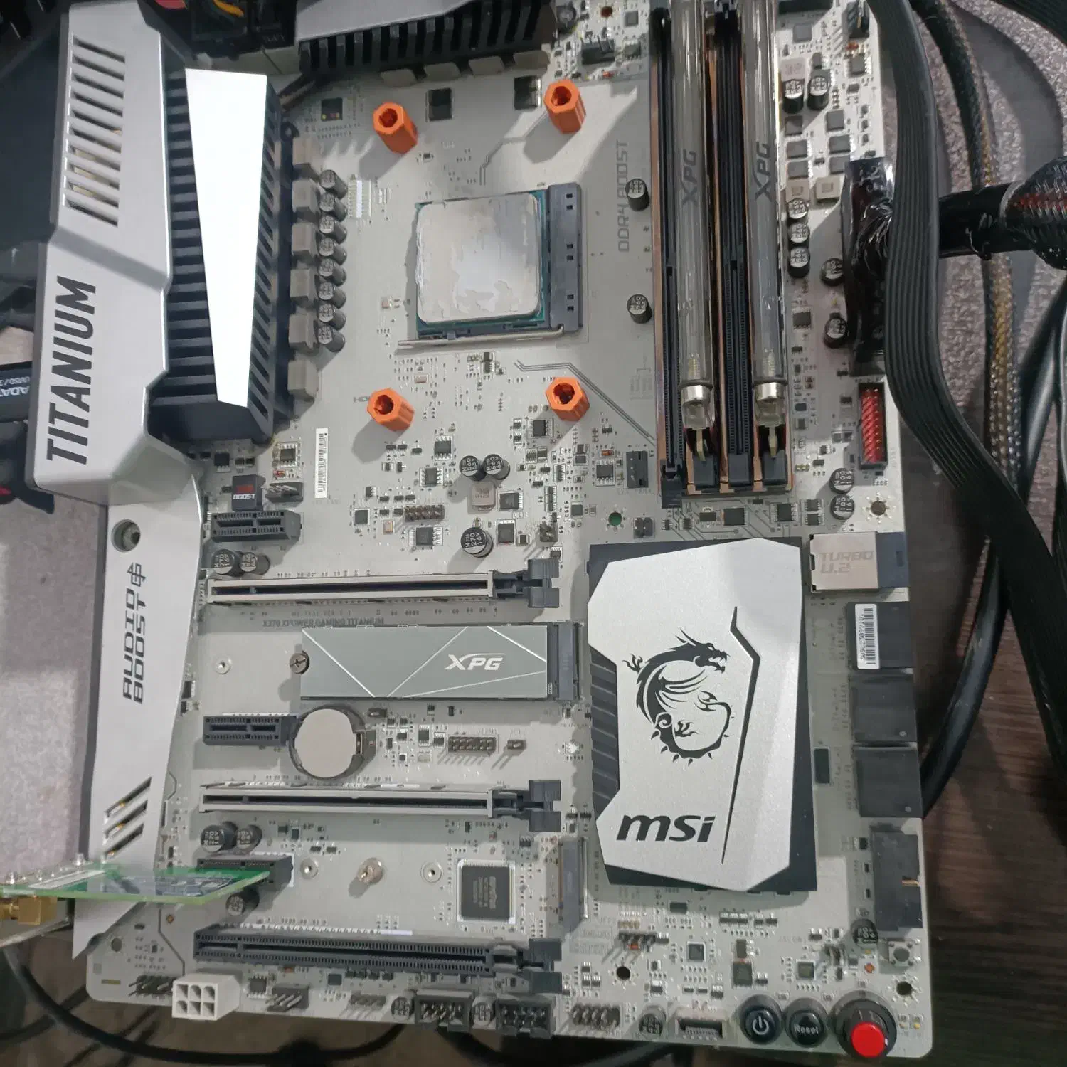 مادربرد و سی پی یو رایزن فوق حرفه ای|قطعات و لوازم جانبی رایانه|ری, ملک‌آباد|دیوار