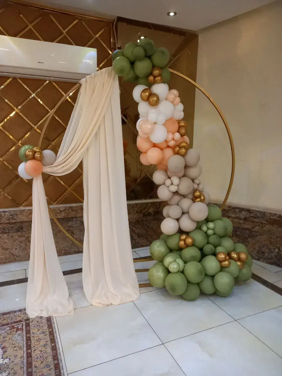 گل آرایی جایگاه عروس وداماد وبادکنک آرایی|خدمات پذیرایی، مراسم|نیشابور, بزرگمهر|دیوار