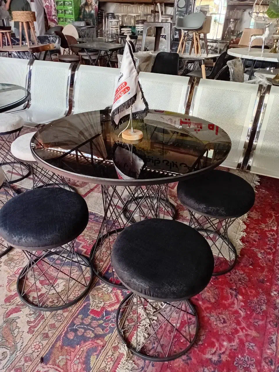 پخش میز و صندلی کافه ای مدل حصیری( تک و عمده)|کافیشاپ و رستوران|شیراز, وزیرآباد|دیوار