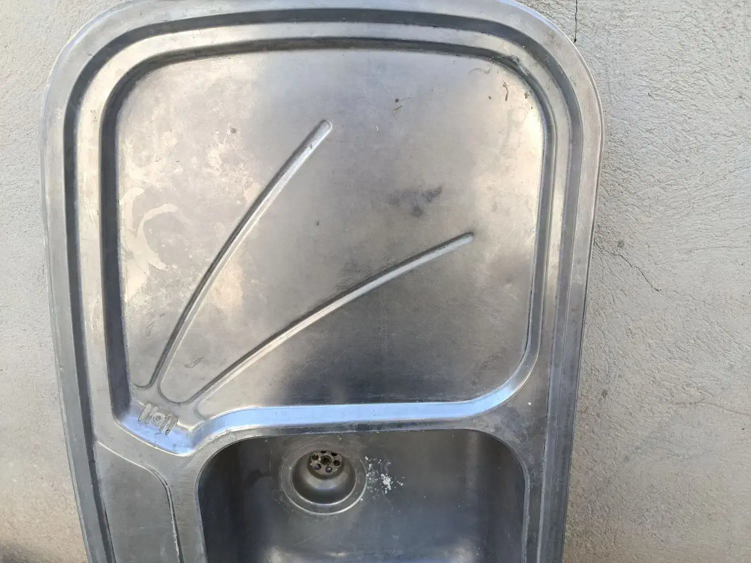 سینک ورق ضخیم اصل|آب‌چکان و نظم‌دهنده ظروف|بروجرد, |دیوار