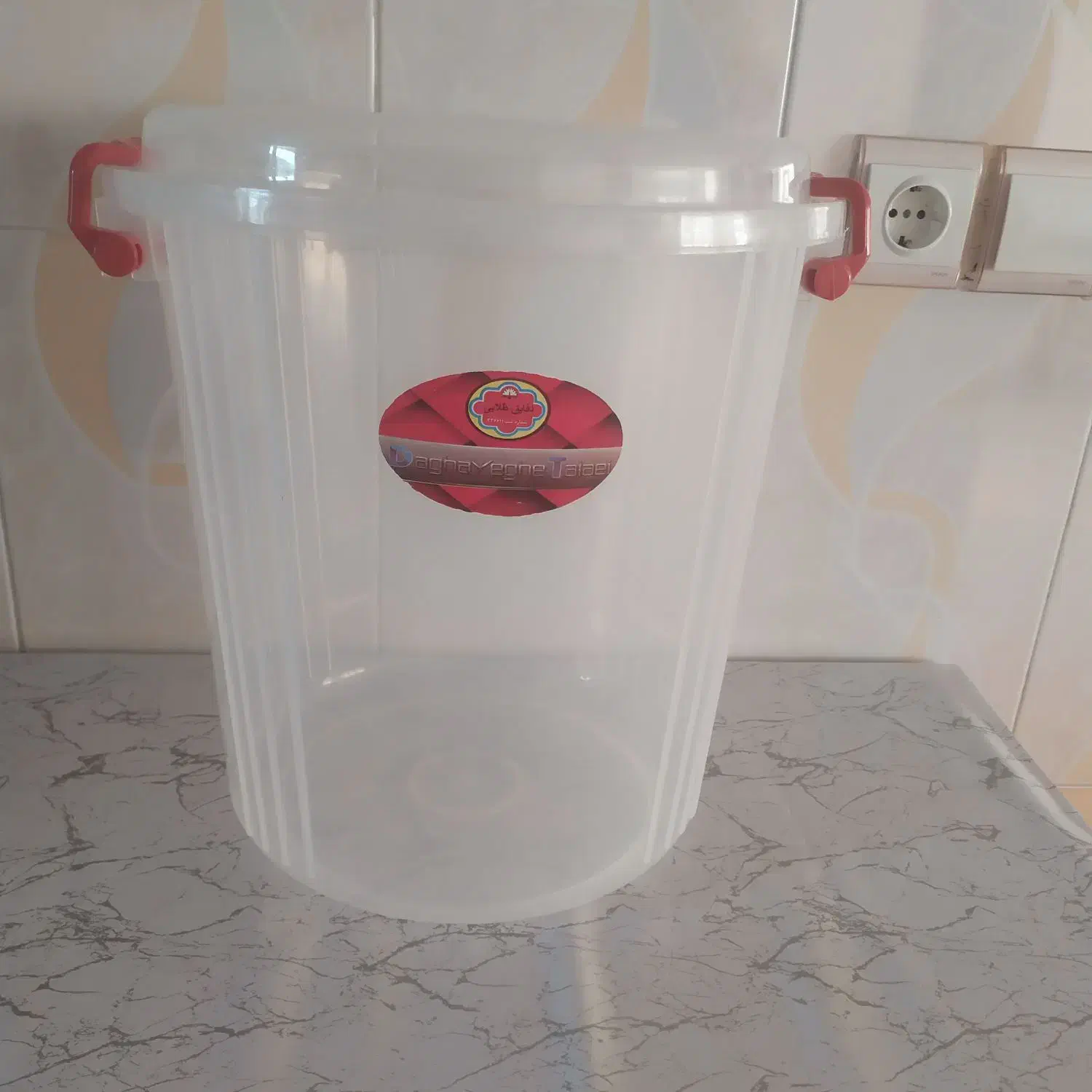 سطل ترشی|ظروف نگهدارنده، پلاستیکی، یک‌بارمصرف|سقز, |دیوار