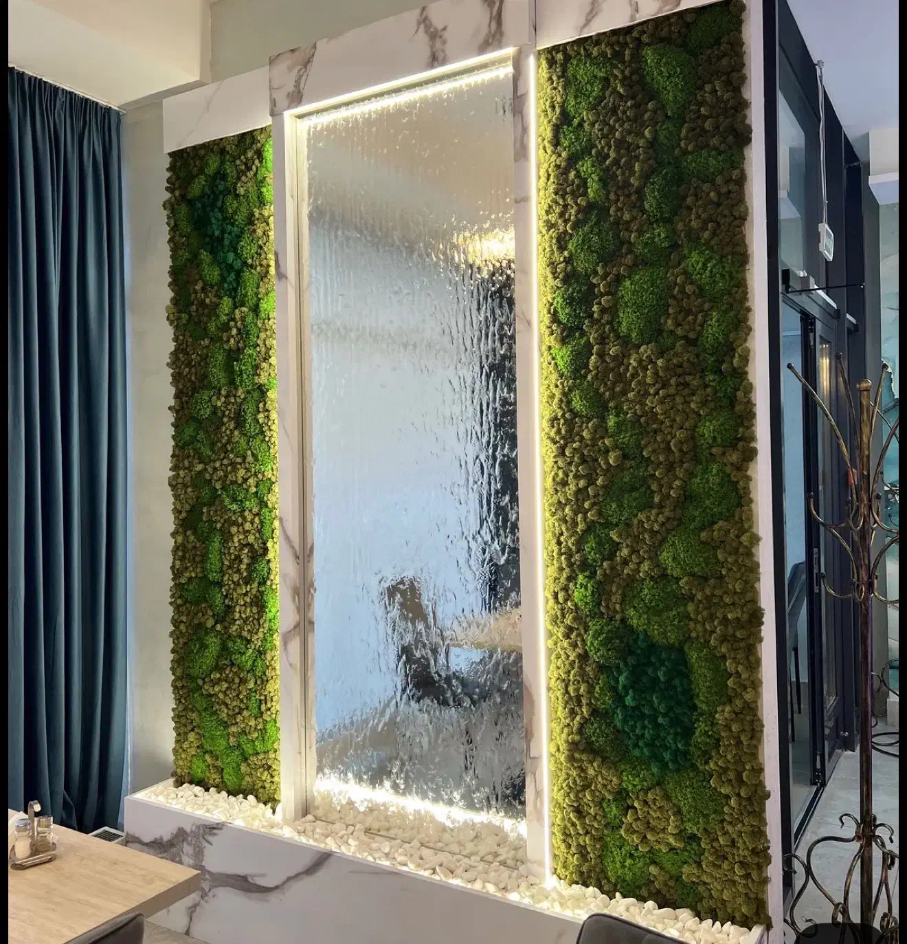 آبنما پرتابل|مصالح و تجهیزات ساختمان|هشتگرد, طاووسیه|دیوار