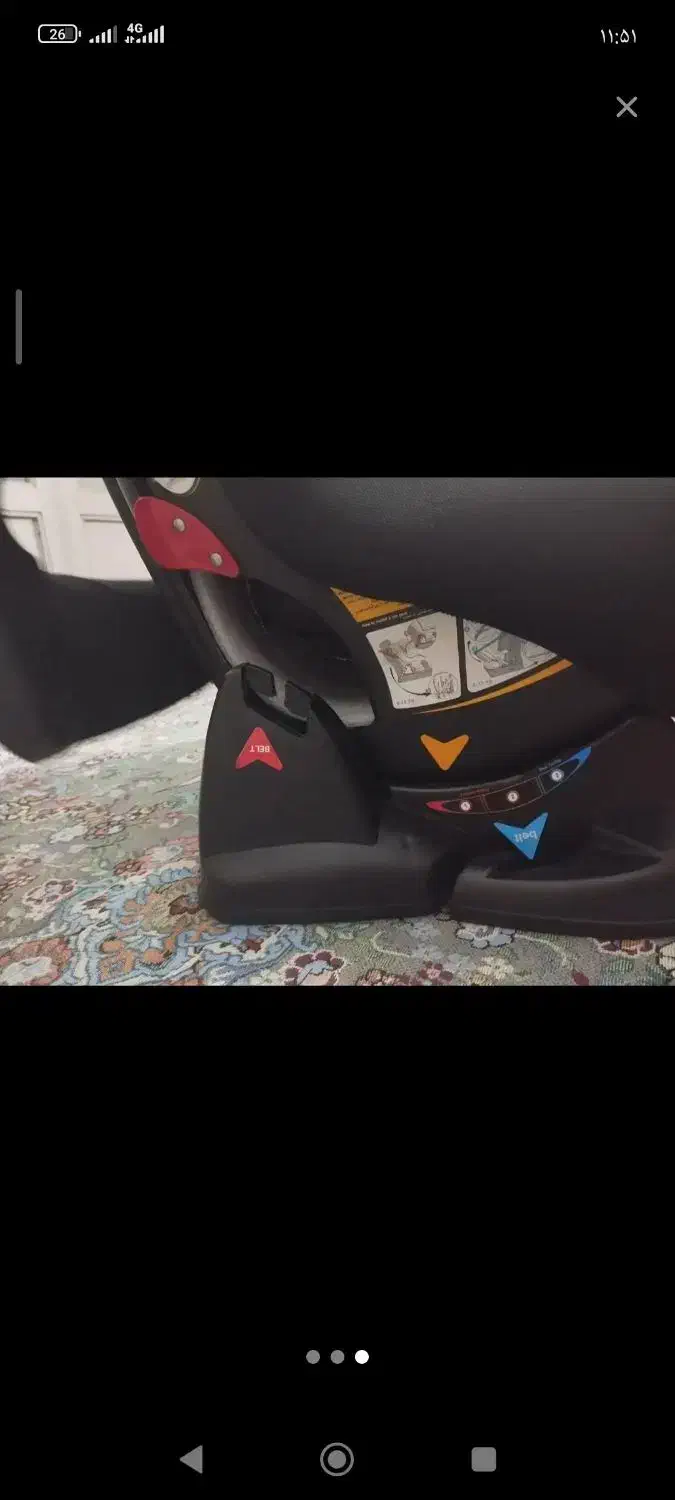 صندلی ماشین کودک نو|تخت و صندلی بچه|گرگان, |دیوار