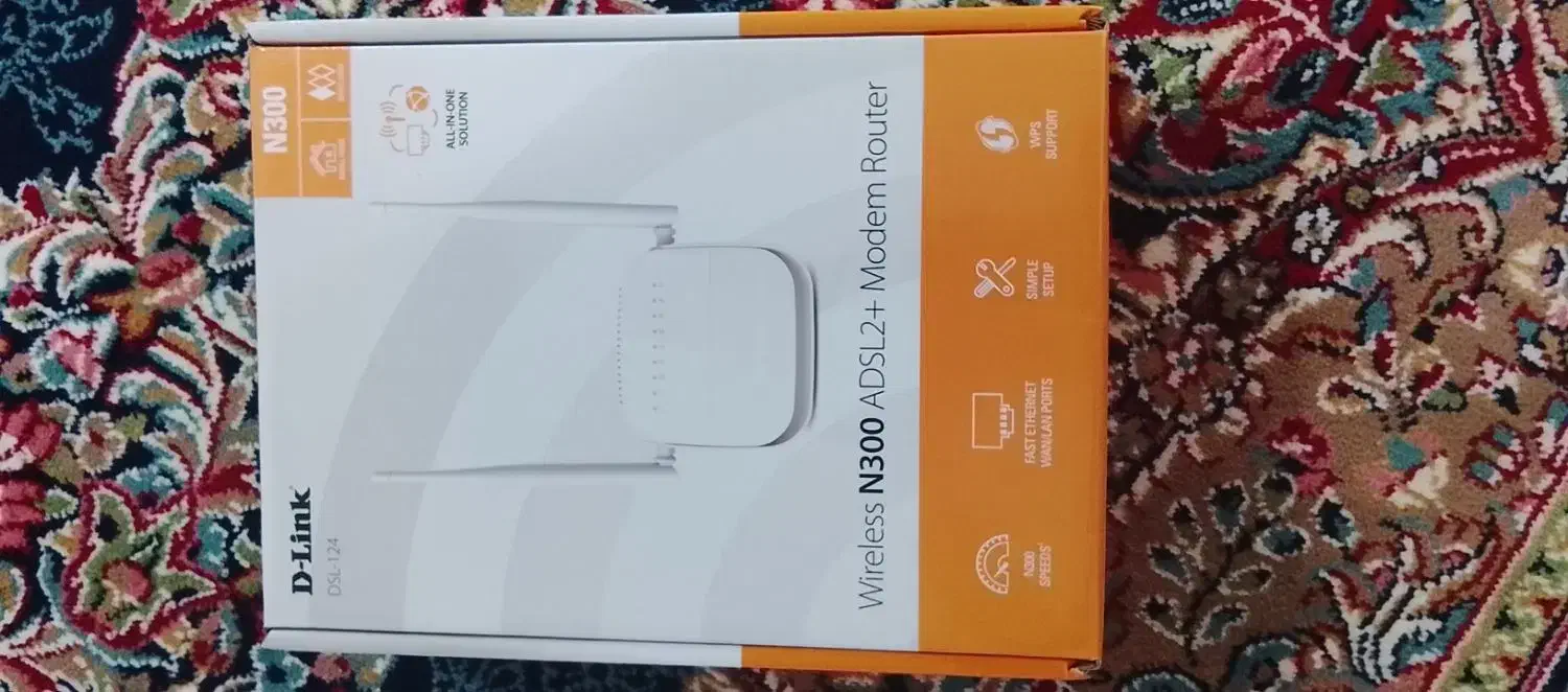 وای فای مودم خانگی کاملا نو|مودم و تجهیزات شبکه|صحنه, |دیوار