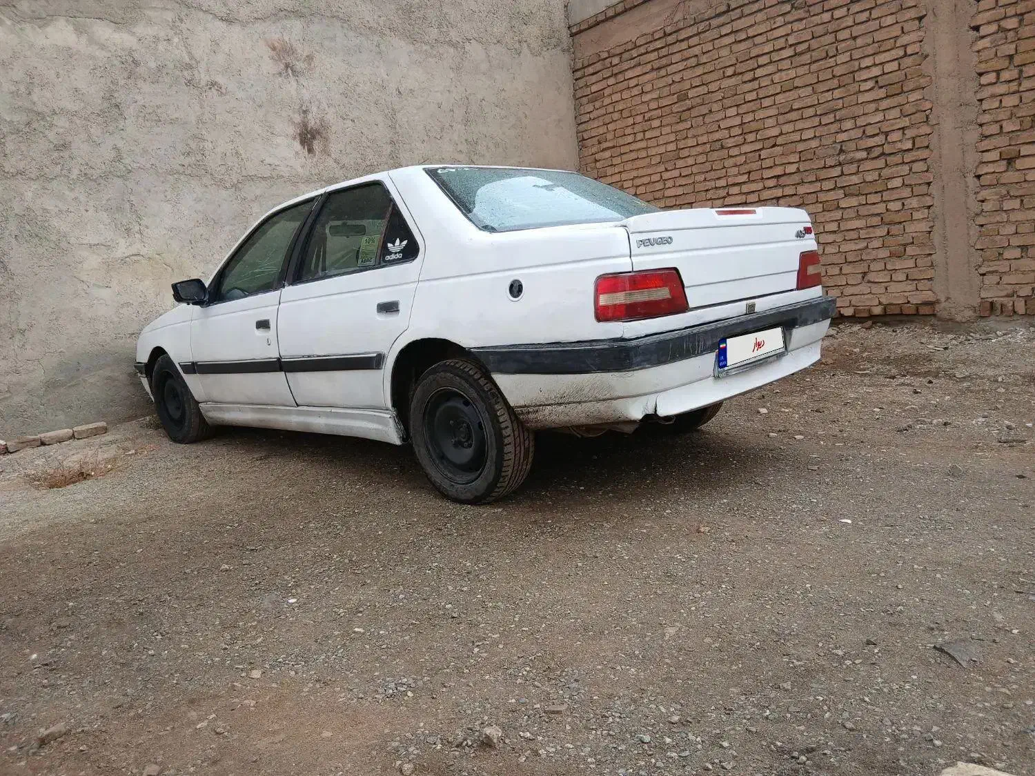 پژوسفیدسفارشی فابریک سفید مدل ۸۵|خودرو سواری و وانت|قروه, |دیوار