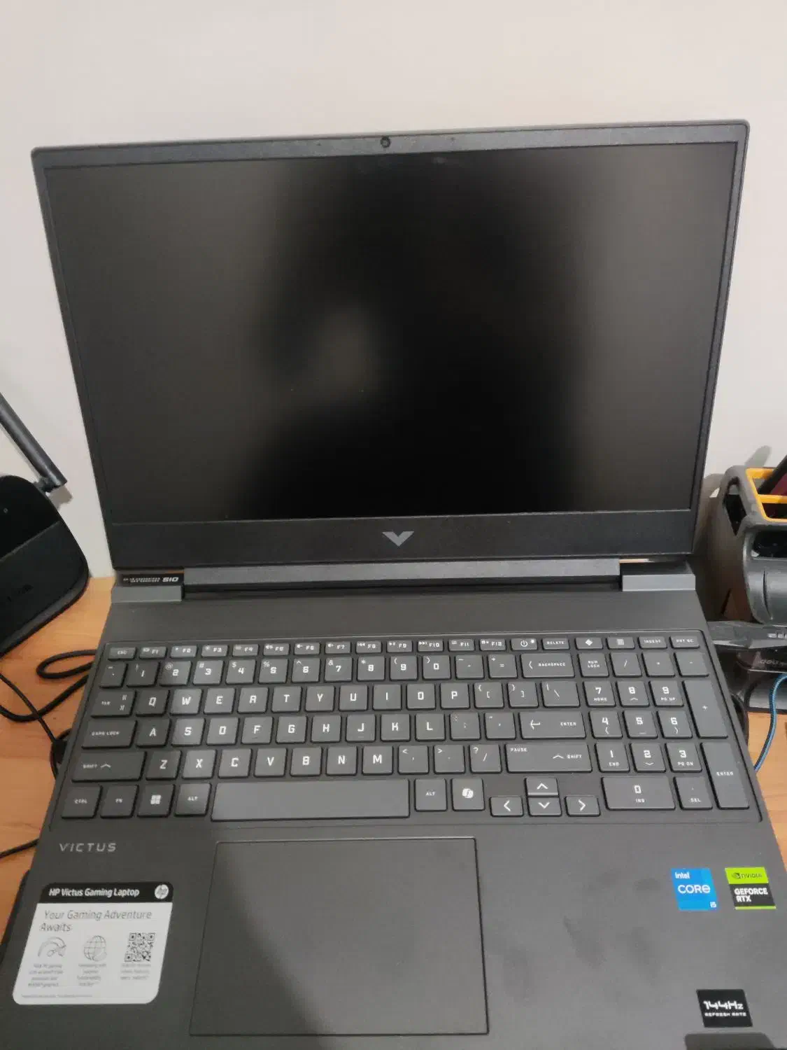 لپ تاپ گیمینگ اچ پی کاستوم شرکتیhp victus i5|رایانه همراه|فردیس, شهرک ۱۱۰|دیوار