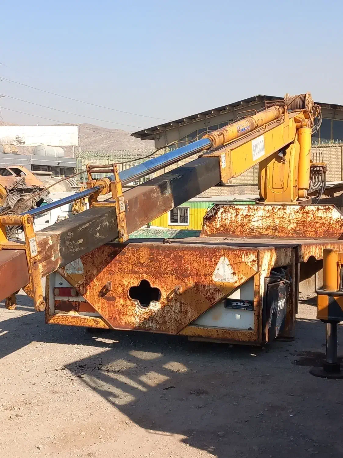 جرثقیل ۱۵ تن ایفر|خودرو سنگین|قیامدشت - خاورشهر, |دیوار