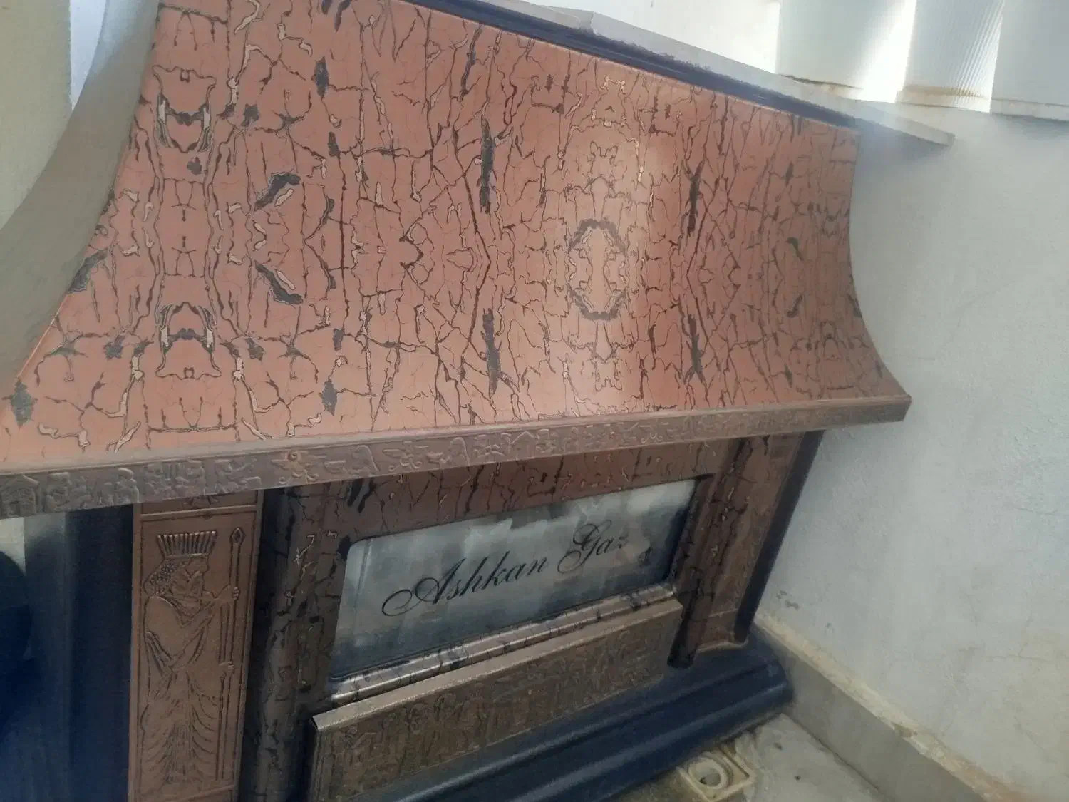 بخاری طرح شومینه|بخاری، هیتر، شومینه|صدرا-فارس, فاز ۱|دیوار