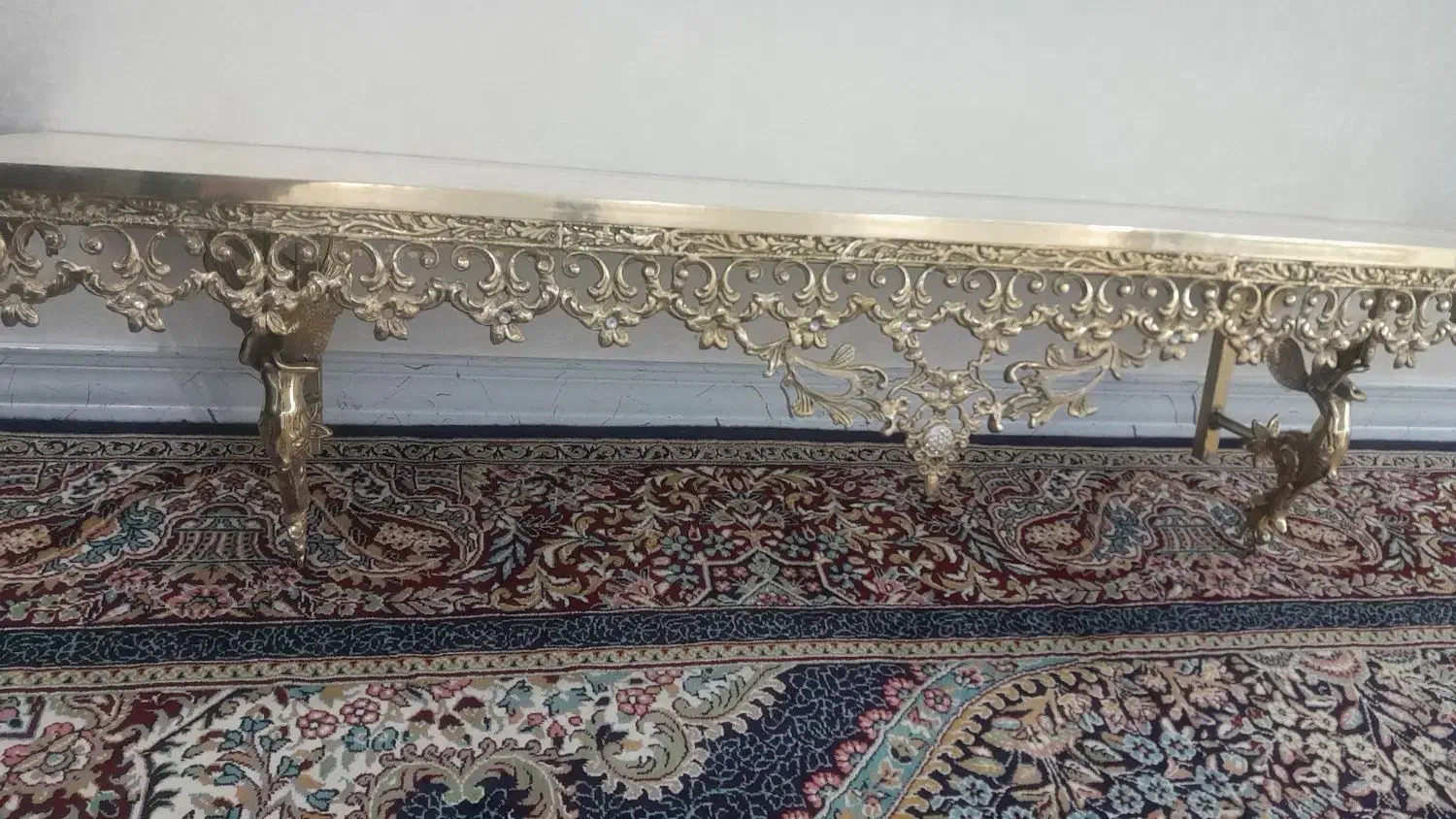 میز دیواری برنز سنگین|میز تلویزیون|همدان, |دیوار