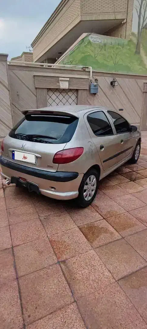 پژو۲۰۶تیپ۲|خودرو سواری و وانت|شاهین‌شهر, گزبرخوار|دیوار