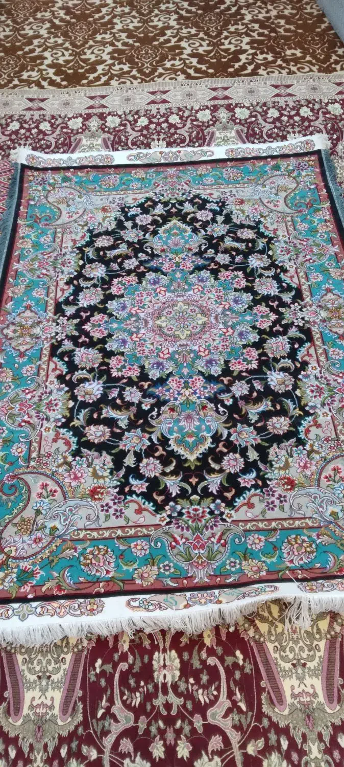 یک جفت قالیچه دستبافت نقشه سالاری رج۳۰|فرش|اسکو, |دیوار