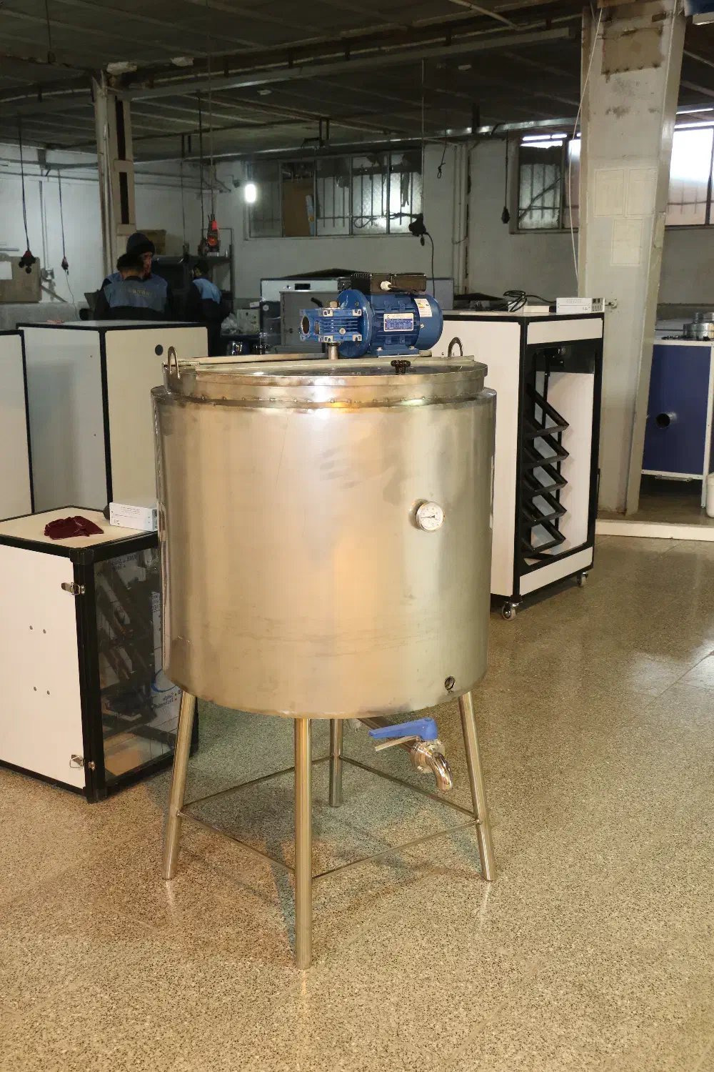 پروسس تانک HM369 ضدزنگ مناسب کارگاه و لبنیاتی|ماشینآلات صنعتی|کرج, شهرک صنعتی بهارستان فاز ۲|دیوار