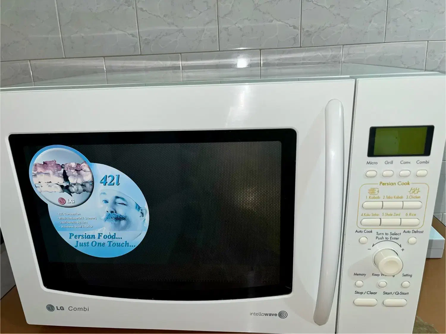 مایکرویو کاملا نو سولار دوم الجی|اجاق گاز و لوازم برقی پختوپز|اراک, |دیوار