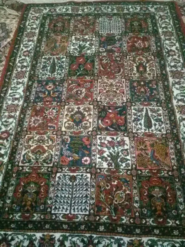 قالی دست بافت فروشی|فرش|فارسان, |دیوار