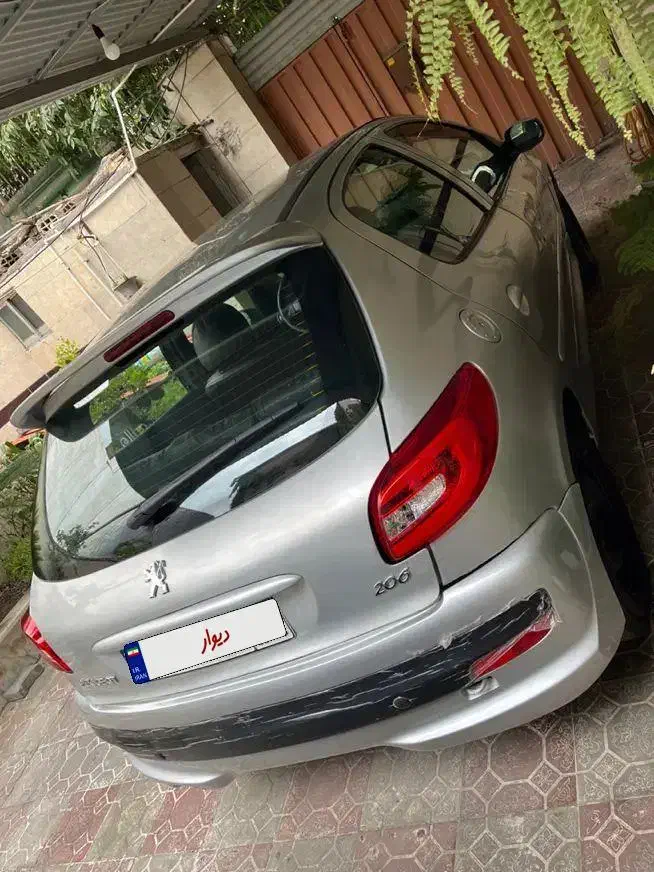 ۲۰۶تیپ ۵ مدل ۸۴ ایسیو بوش ۷.۴.۴|خودرو سواری و وانت|گرگان, |دیوار