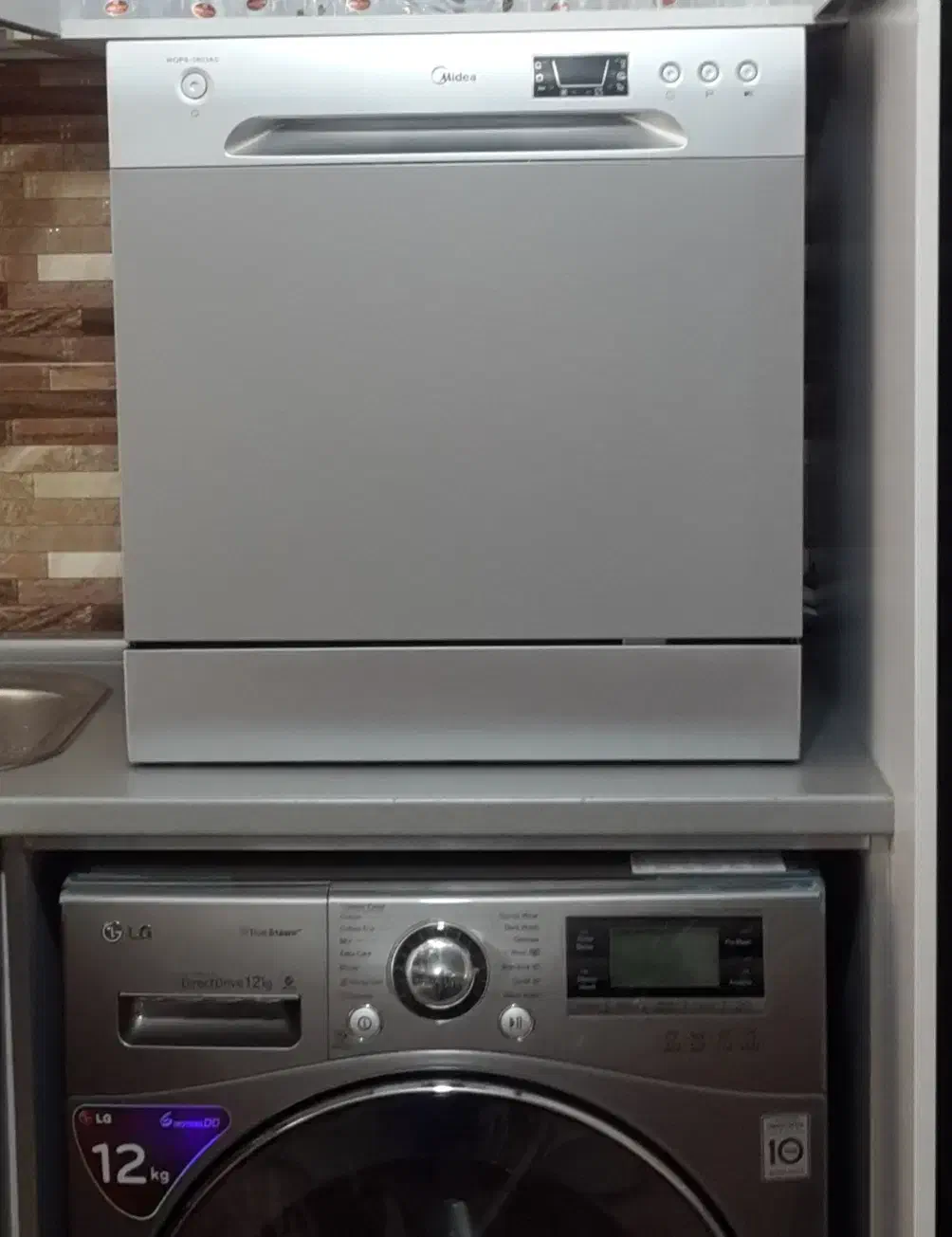 ماشین ظرفشویی۸نفره Midea  رومیزی ۸نفره مدیا midea|ماشین ظرفشویی|شریف‌آباد, |دیوار