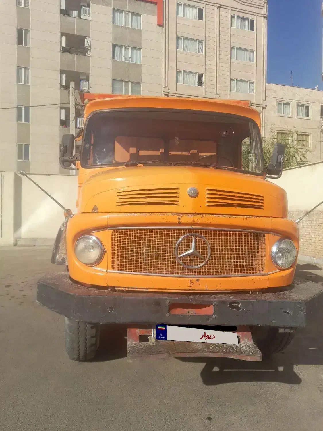 بنز کمرسی شش چرخ|خودرو سنگین|مشکیندشت, |دیوار