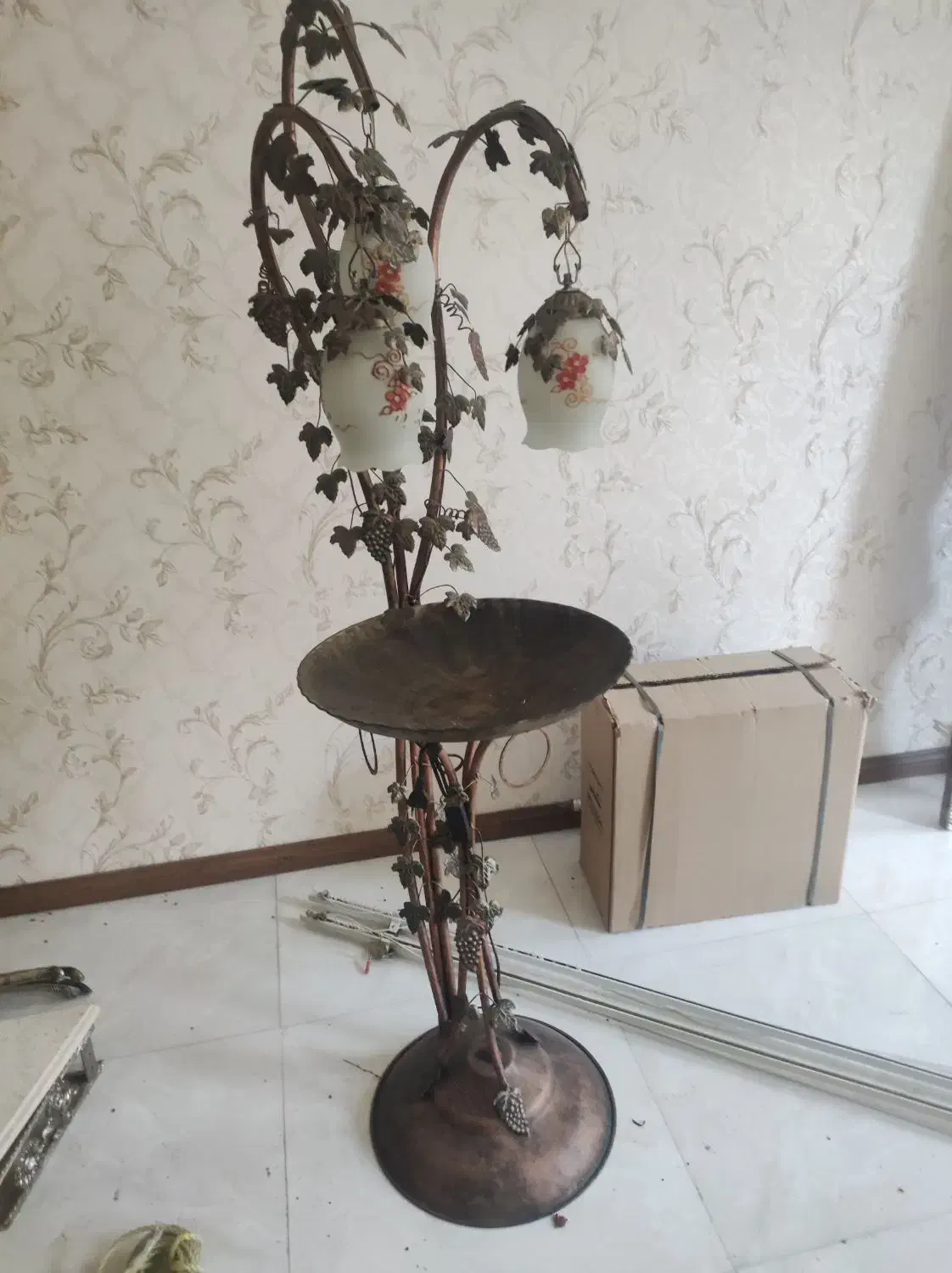 آباژور فلزی|چراغ خواب و آباژور|اردبیل, |دیوار