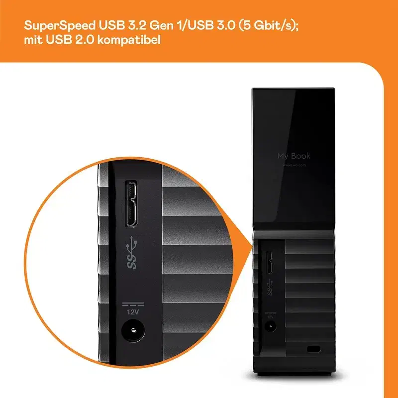 هارد 8Tb اکسترنال وسترن دیجیتال|قطعات و لوازم جانبی رایانه|گلستان (تهران), |دیوار