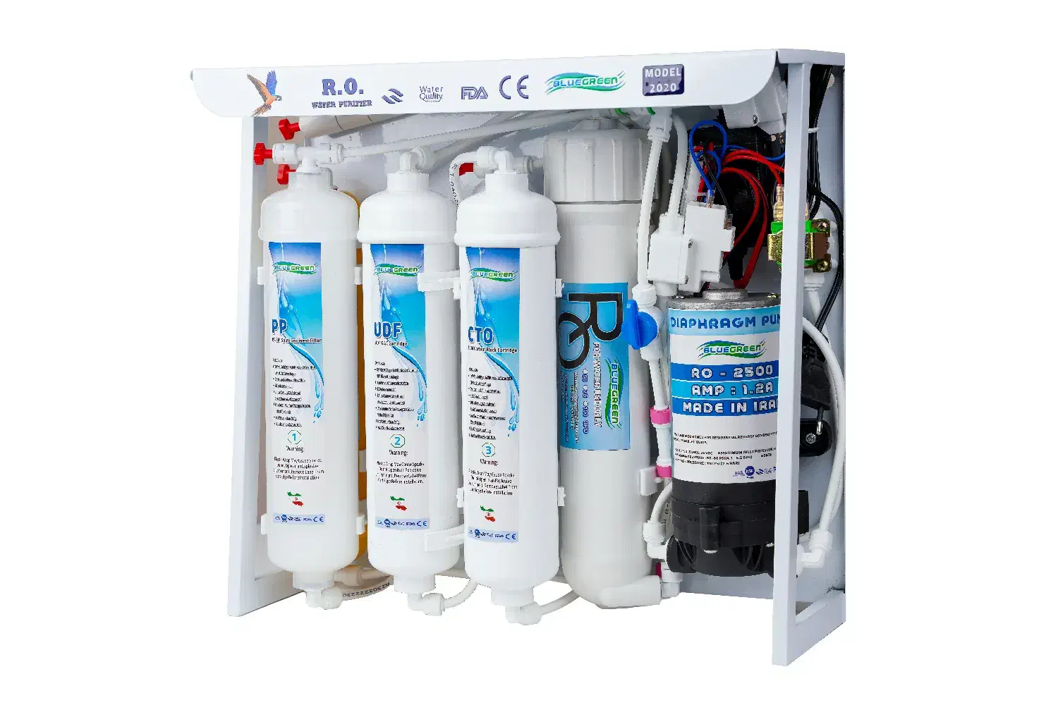 دستگاه تصفیه آب بلوگرین|آبسردکن و تصفیه آب|یزد, |دیوار