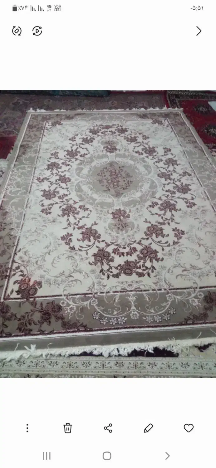 جفت فرش ۹متری|فرش|کرمانشاه, |دیوار