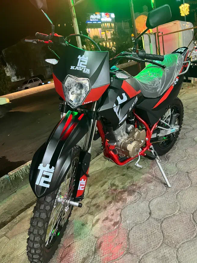 موتور تریل t2 مشکی مدل ۱۴۰۲|موتورسیکلت|بم, |دیوار