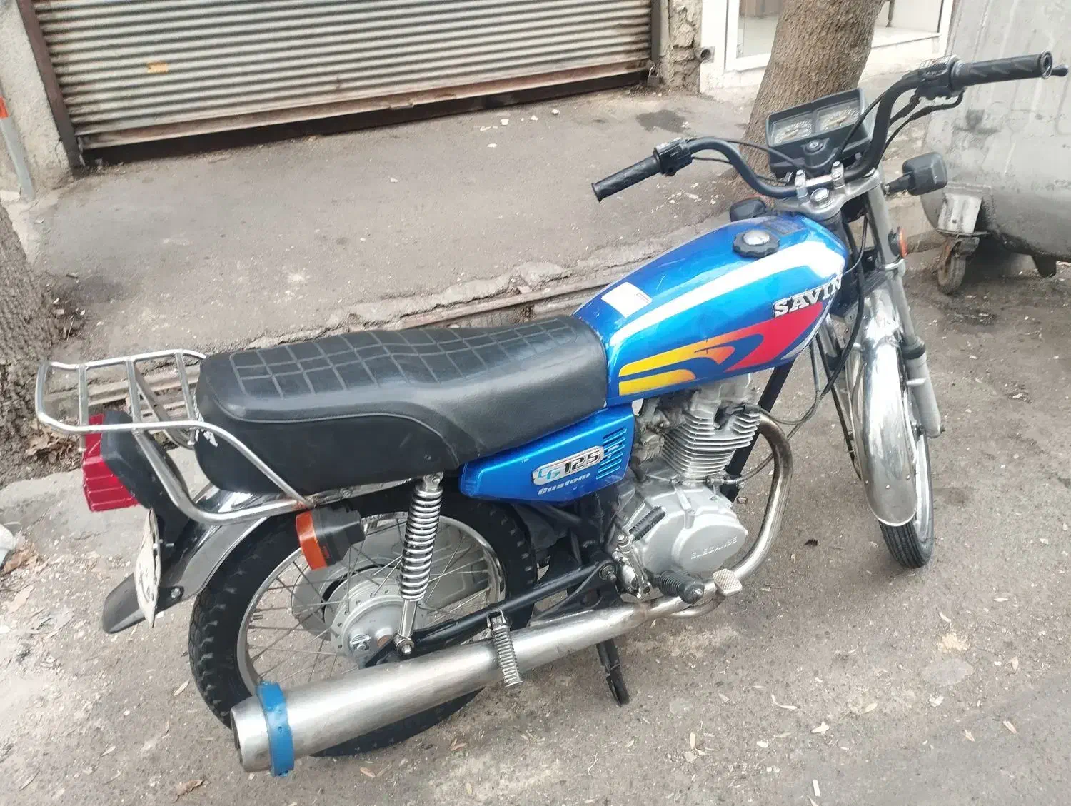 موتور هندا ۱۲۵مزایده|موتورسیکلت|مشکین‌دشت, |دیوار