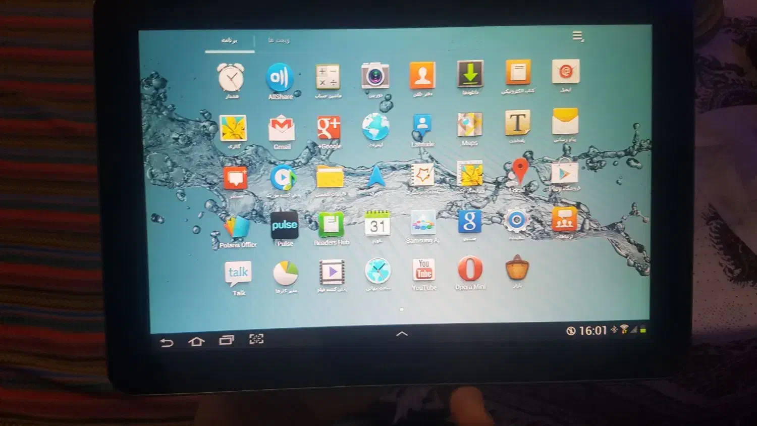 تبلت ۱۰اینچ سامسونگ در جدنو|تبلت|تهران, حکیمیه|دیوار