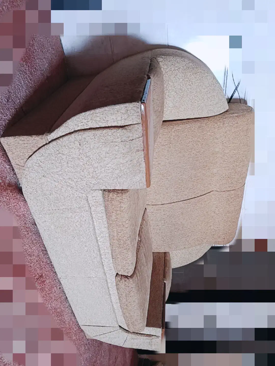 مبل میز تلویزیون و تخت خواب دو نفره|مبلمان خانگی و میز عسلی|بندر گناوه, |دیوار