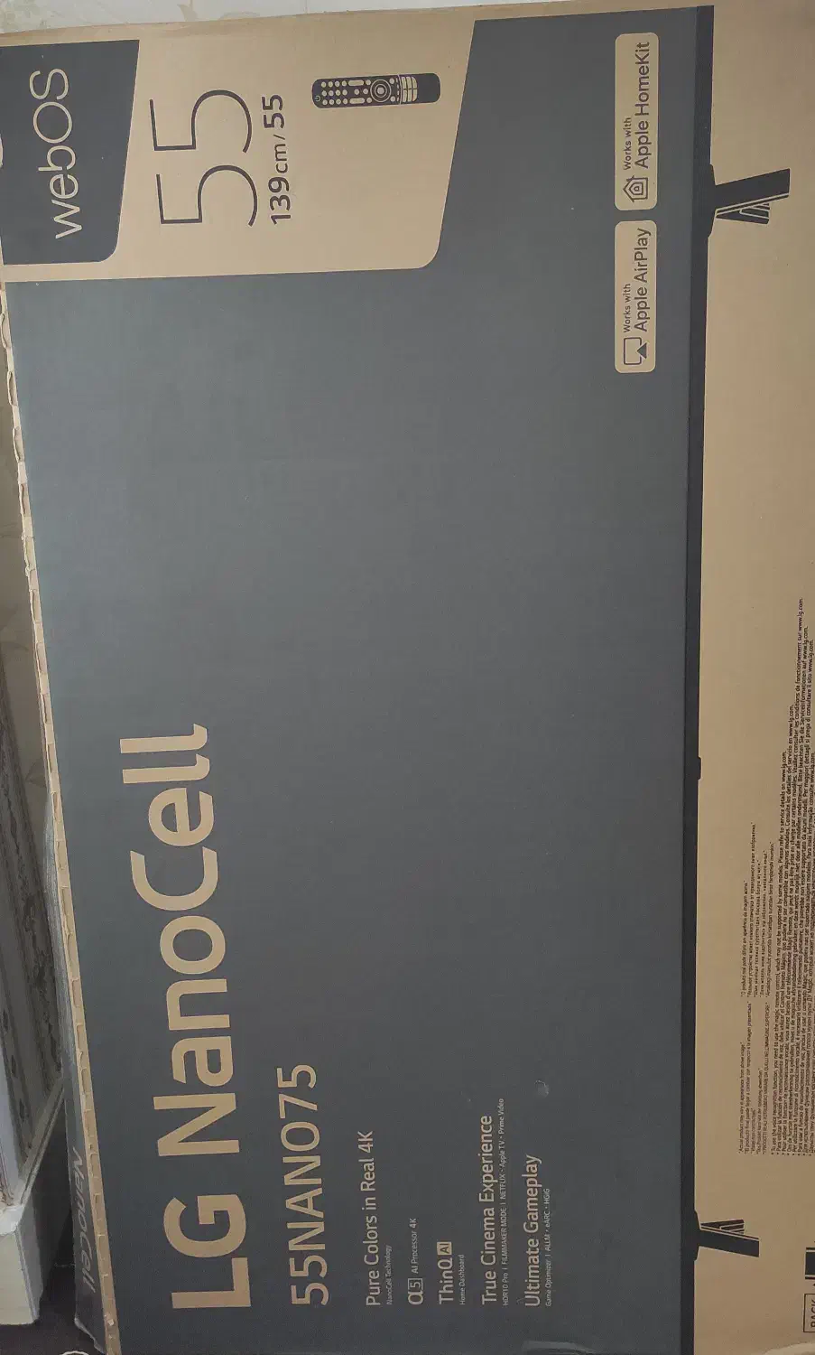 کارتون تلویزیون LG|تلویزیون و پروژکتور|بندرعباس, |دیوار