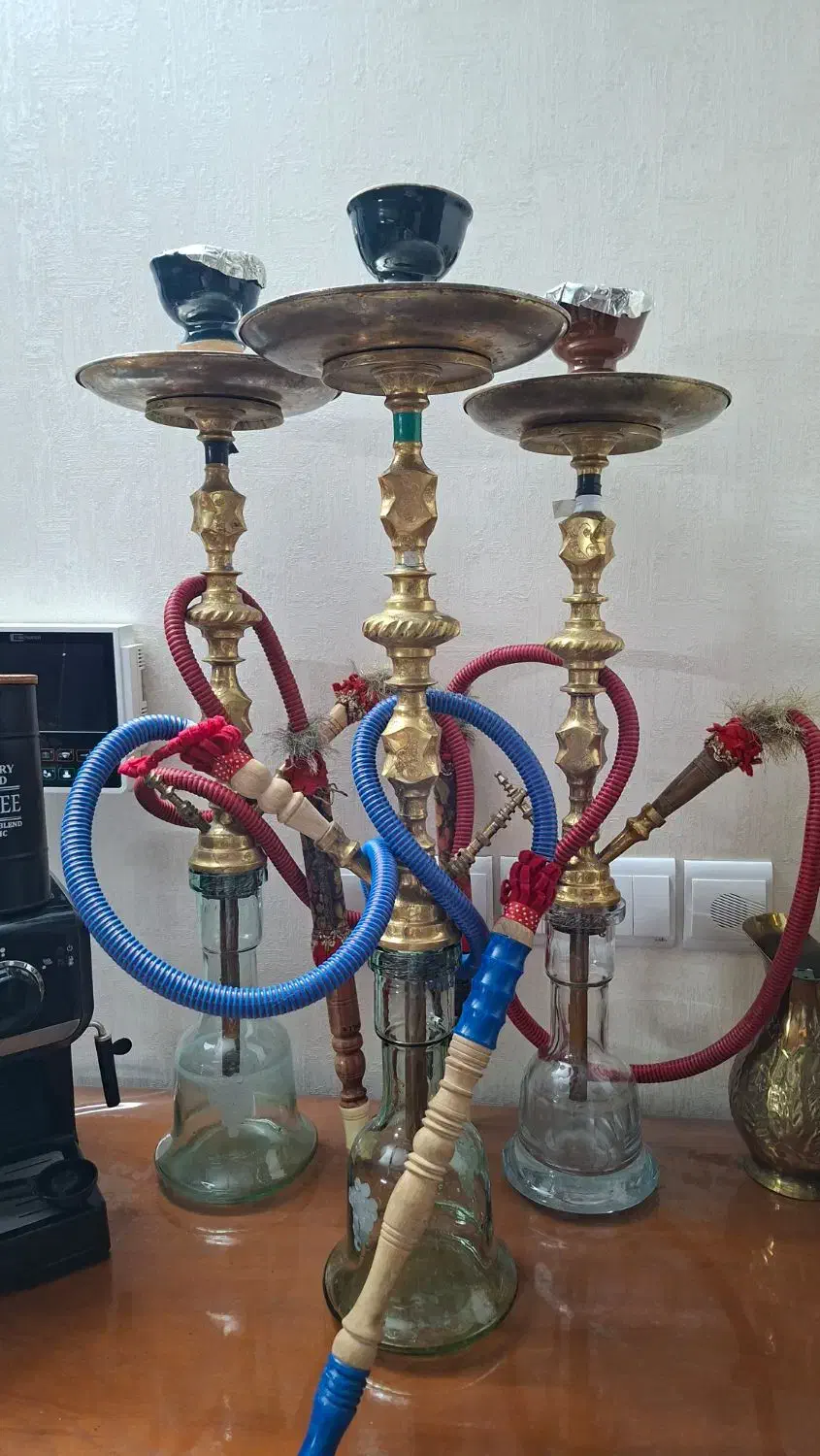 قلیون های قهوه خانه ای|کلکسیون و سرگرمی|قم, زنبیل آباد|دیوار