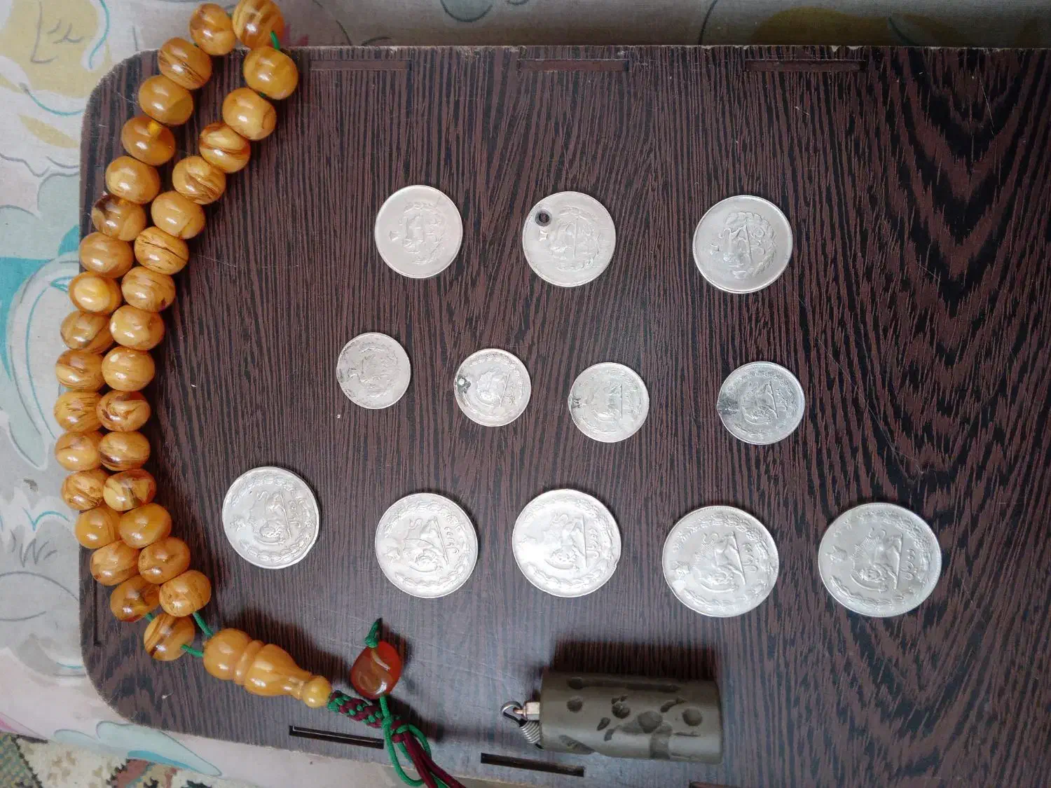 سکه کلکسیونی .تسبیح.مهره|زیورآلات و اکسسوری|الوند, |دیوار