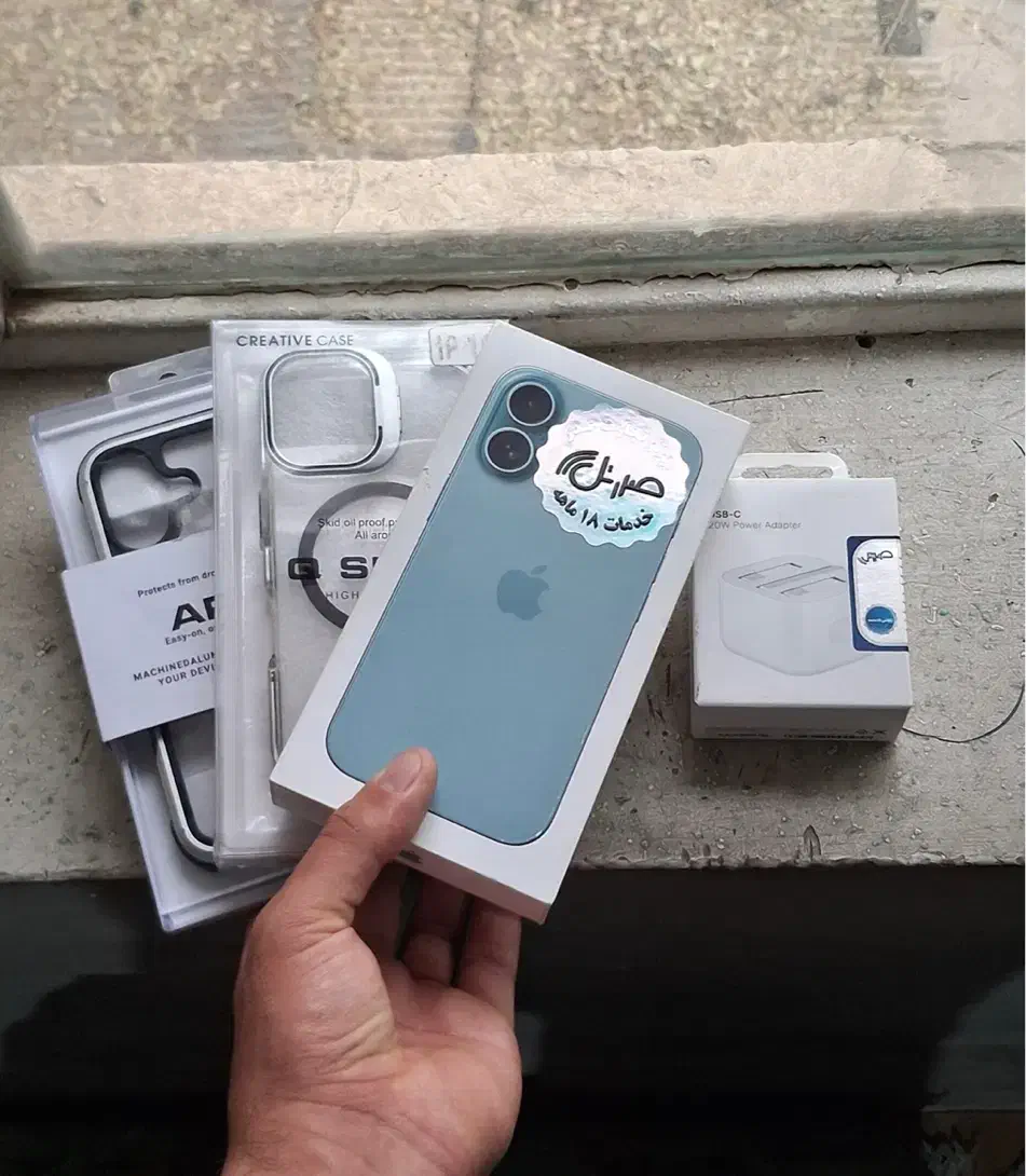 iPhone 16با همه لوازم جانبی|موبایل|تهران, شهرک زینبیه|دیوار