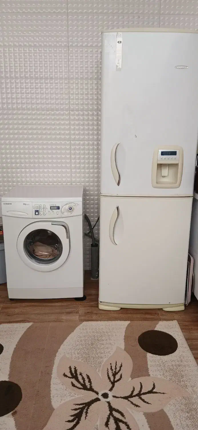 لباسشویی سامسونگ و یخچال فریزر امرسان|ماشین لباسشویی و خشک‌کن لباس|مرودشت, پشت سایپا‎|دیوار