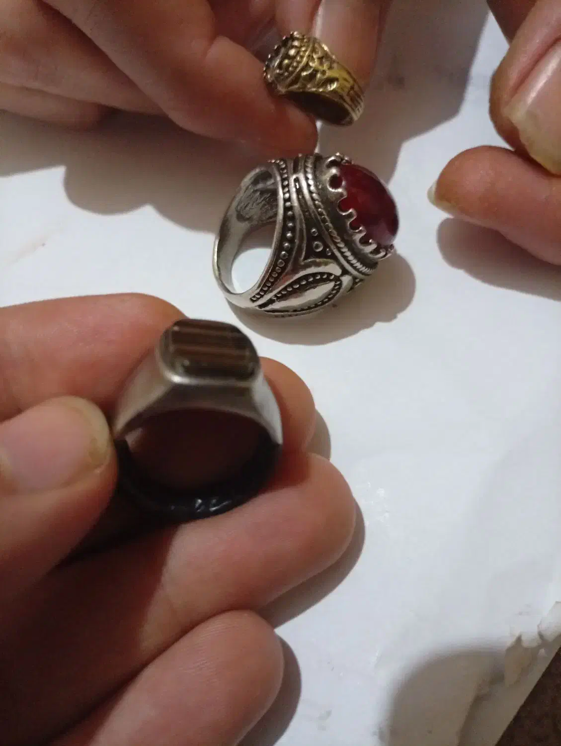 سه تا انگشتر|بدلیجات|اهواز, زیتون کارمندی|دیوار