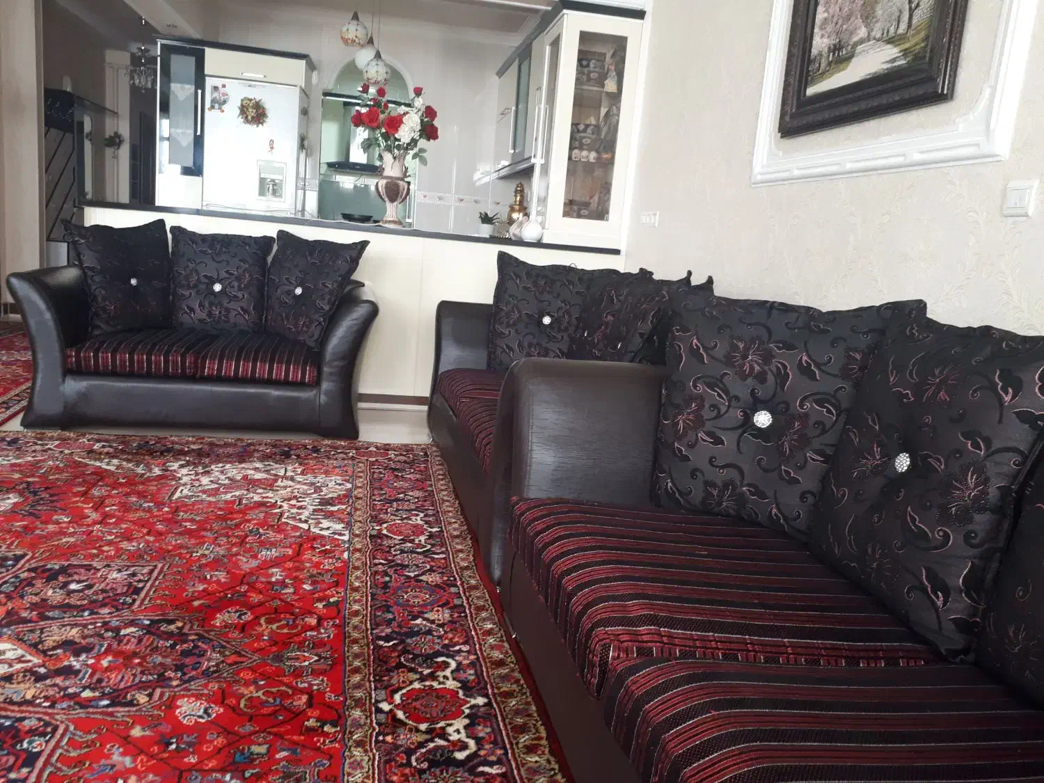 مبل راحتی ۷ نفره|مبلمان خانگی و میز عسلی|مراغه, |دیوار