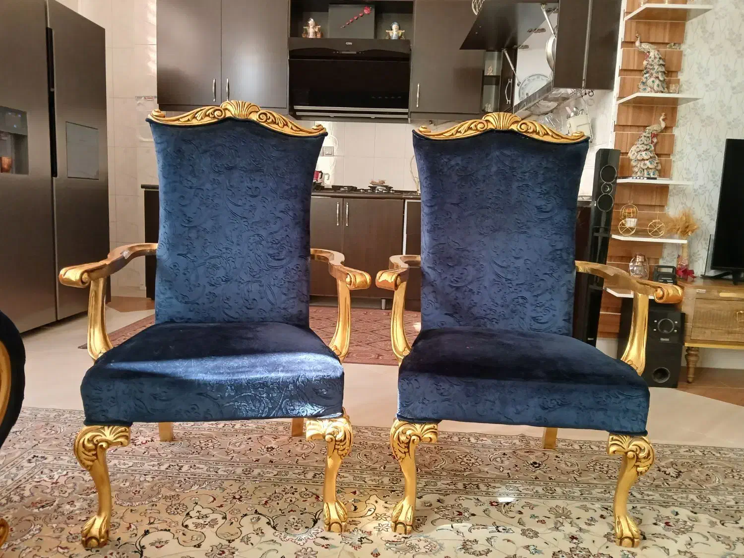 مبل هفت نفره شزلون دار|مبلمان خانگی و میز عسلی|فولادشهر, A1|دیوار