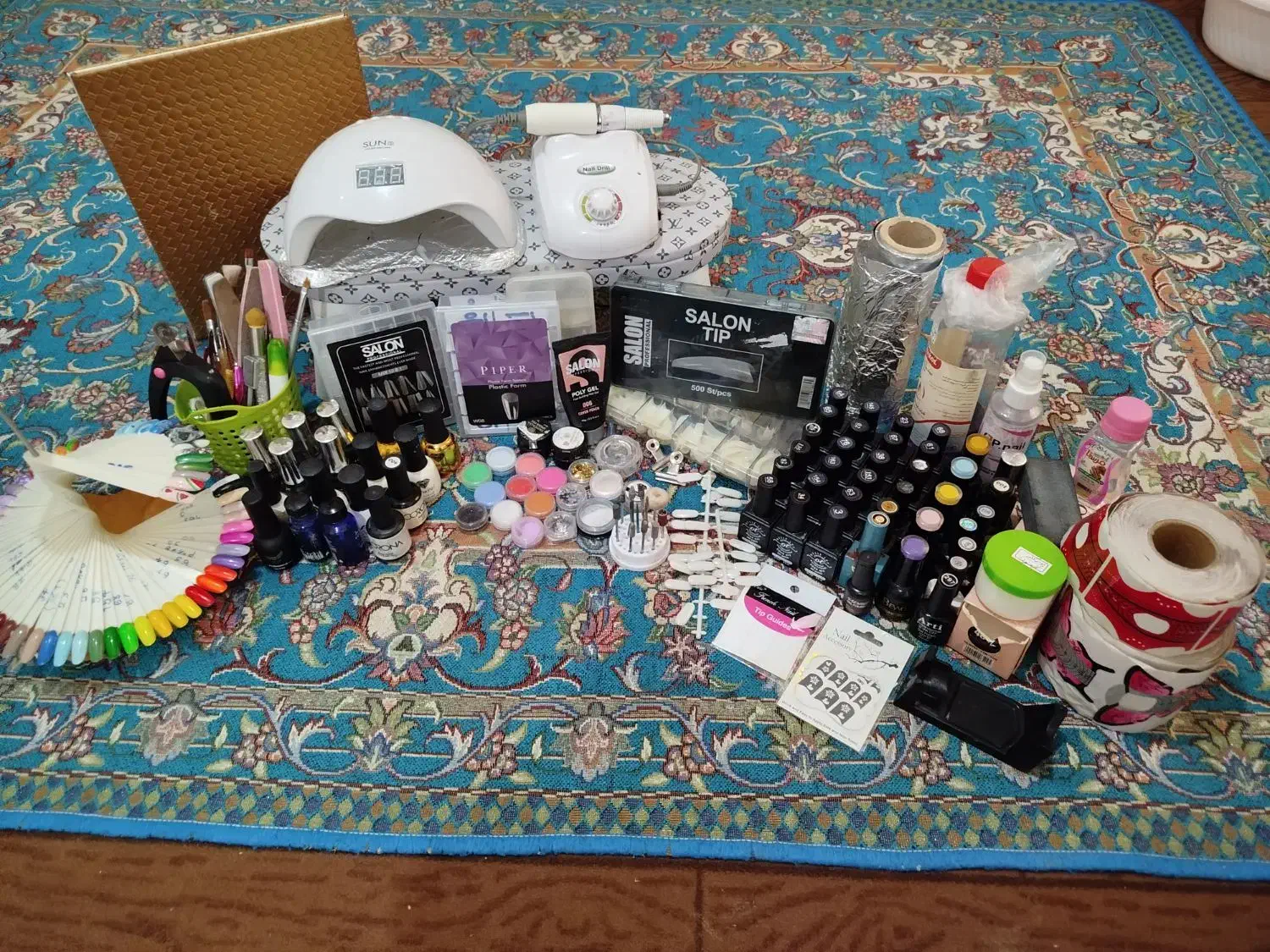 لوازم کاشت ناخن|آرایشی، بهداشتی، درمانی|دوزین, |دیوار