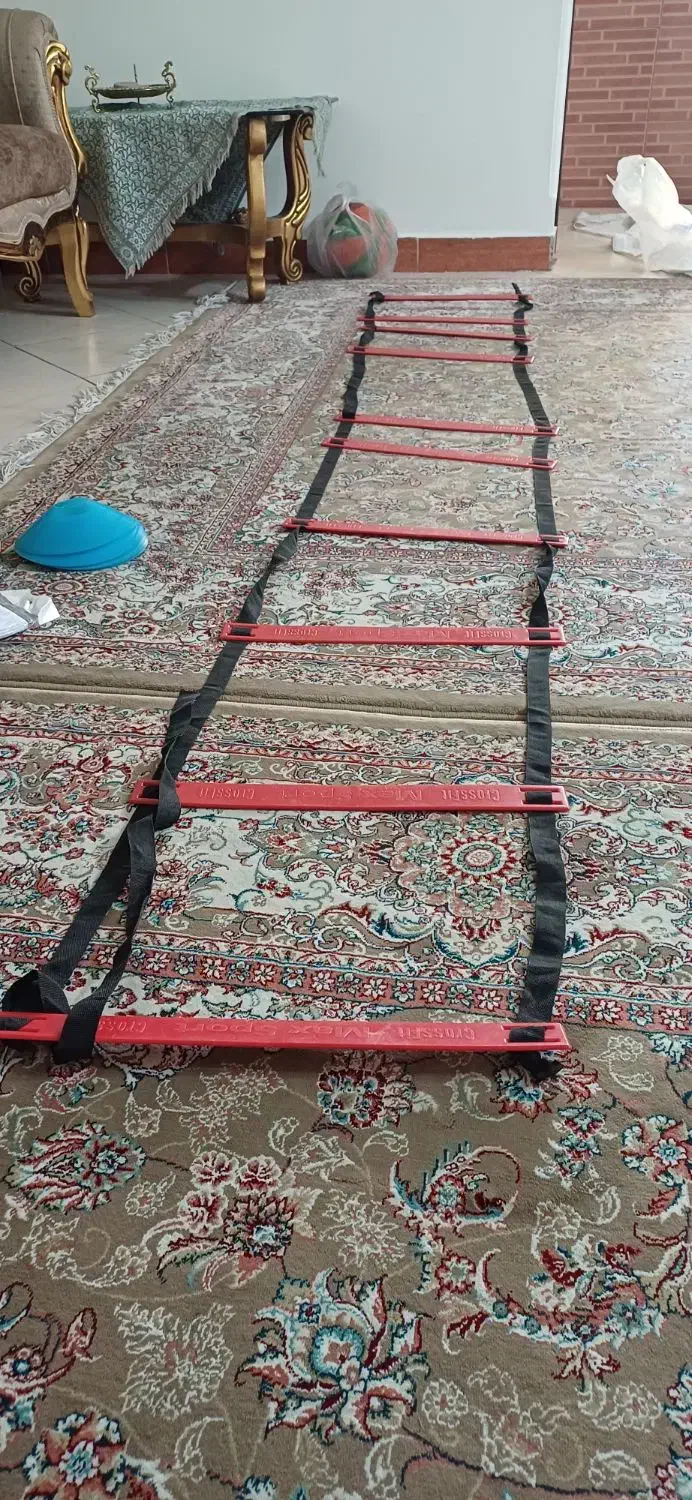نردبان چابکی در حد نوبه طول ۲متر و ۸۰ سانت|تجهیزات ورزشی|تهران, اتابک|دیوار