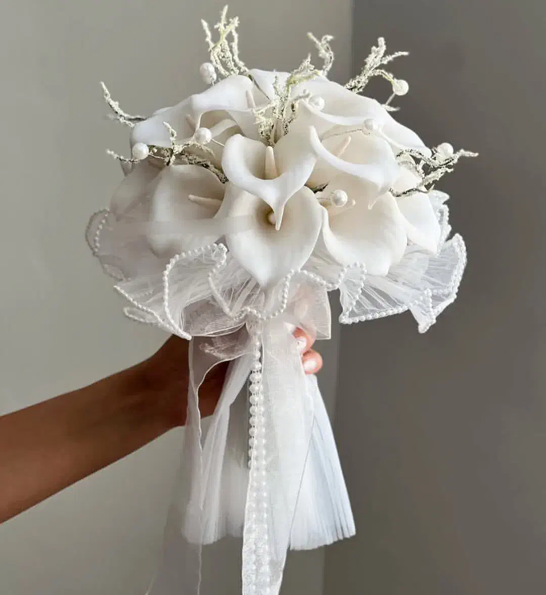 دسته گل عروس|گل مصنوعی|کرمان, |دیوار